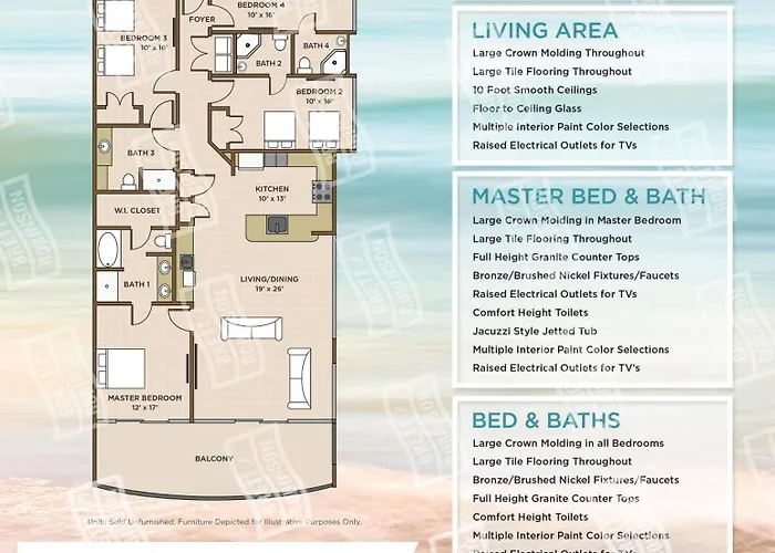 Apartment Phoenix Gulf Tower 1801 *